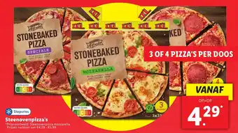 Lidl Steenovenpizza's aanbieding
