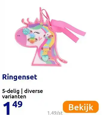 Action Ringenset aanbieding