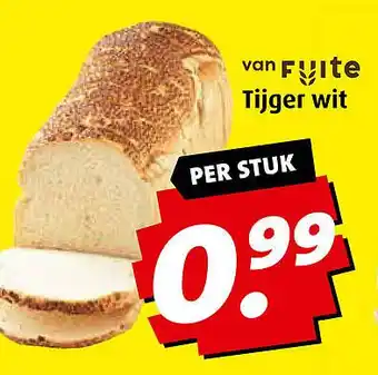 Boni van Fyite Tijger wit aanbieding