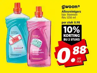 Boni Allesreinigers aanbieding