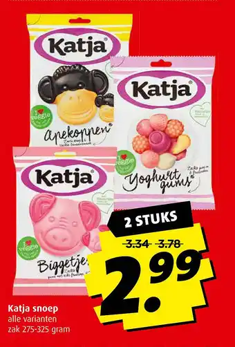 Boni Katja snoep aanbieding