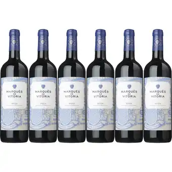 Albert Heijn Marqués de Vitoria Rioja crianza 6 flessen aanbieding