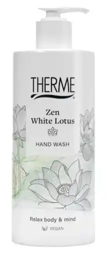 De Online Drogist Therme Zen White Lotus Hand Wash aanbieding