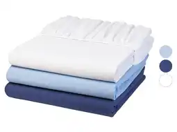 Lidl LIVARNO home Percal hoeslaken 140-160 x 200 cm aanbieding