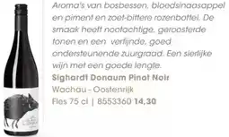 HANOS Sighardt Donaum Pinot Noir aanbieding