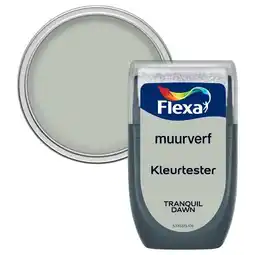 Praxis Flexa muurverf tester Strak op de Muur tranquil dawn 30ml aanbieding