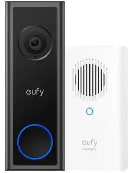 Coolblue Eufy Video Doorbell C30 + Chime aanbieding