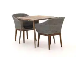 Kees Smit Intenso Bordano/ROUGH-K 90cm dining tuinset 3-delig aanbieding