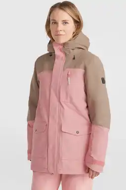 Wehkamp O'Neill ski-jack UTILITY roze/bruin aanbieding