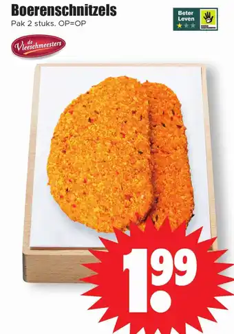 Dirk Boerenschnitzels aanbieding