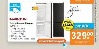 Albert Heijn Koel-vriescombinatie aanbieding