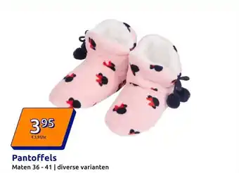 Action Pantoffels aanbieding