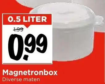 Vomar Voordeelmarkt Magnetronbox aanbieding