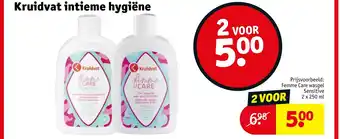 Kruidvat Kruidvat intieme hygiëne aanbieding