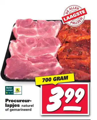 Nettorama Procureurlapjes 700 gram aanbieding