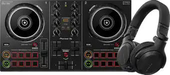 Coolblue Pioneer DJ DDJ-200 + HCJ-CUE1BT Zwart aanbieding