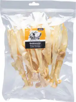 Intratuin Snekkies natuurlijke snack konijnenoor 160 gram 20 stuks aanbieding