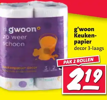 Nettorama g'woon Keuken papier aanbieding