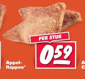 Nettorama Appelflappen per stuk aanbieding