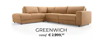 Baenks GREENWICH aanbieding