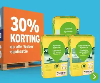 GAMMA Op alle Weber egalisatie aanbieding