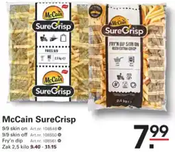 Sligro McCain SureCrisp aanbieding