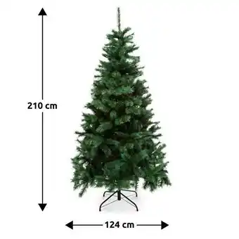 Action Kunstkerstboom 210 cm aanbieding