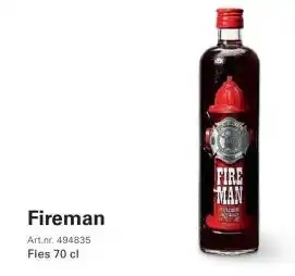 Sligro Fireman aanbieding