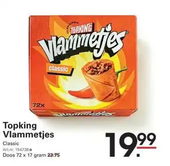 Sligro Topking Vlammetjes aanbieding