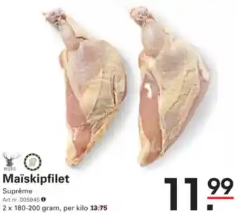 Sligro Maïskipfilet aanbieding
