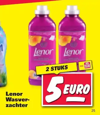 Nettorama Lenor Wasverzachter 2 stuks aanbieding