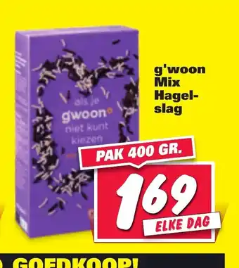 Nettorama G'woon Mix Hagelslag 400gr. aanbieding