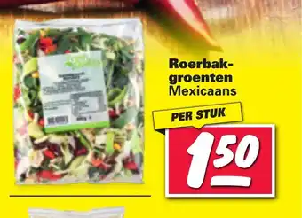 Nettorama Roerbakgroenten per stuk aanbieding