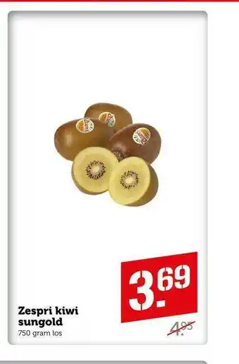 CoopCompact Zespri Kiwi Sungold aanbieding