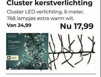 Tuincentrum Osdorp Cluster Kerstverlichting aanbieding