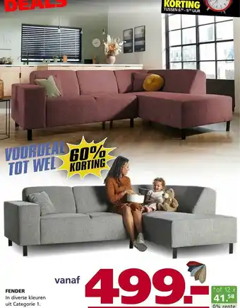 Seats and Sofas Fender 60% Korting aanbieding