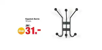 Budget Home Store Kapstok Barrie 16 Cm aanbieding