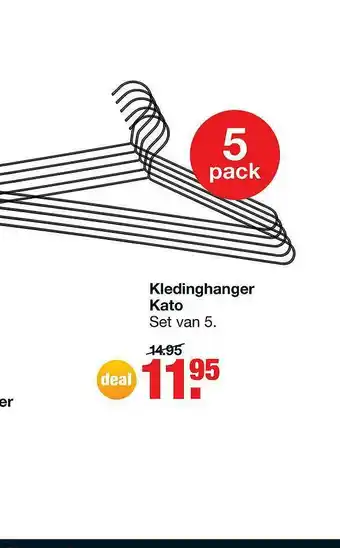 Budget Home Store Kledinghanger Kato aanbieding