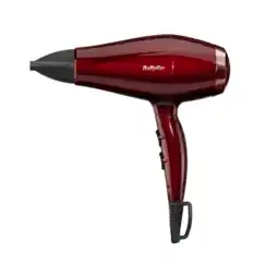 MediaMarkt Babyliss Inspired Dryer 5912pe Föhn Rood aanbieding