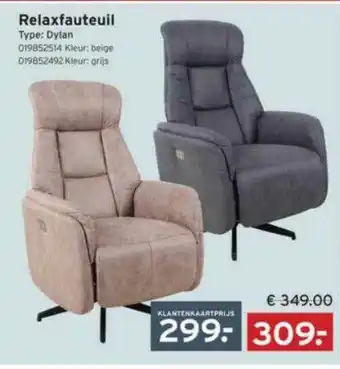 Heuts Relaxfauteuil Dylan aanbieding