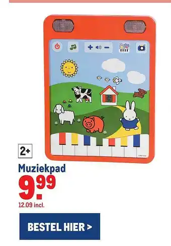 Makro Muziekpad aanbieding