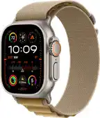 Coolblue Apple Watch Ultra 2 4G 49mm Zilver Alpine Band Beige L aanbieding