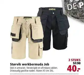 Welkoop Størvik werkbermuda job aanbieding