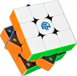 Amazon GAN 356 M, 3x3 Magetische Speed Cube Stickerloos GAN 356M Magische Kubus aanbieding