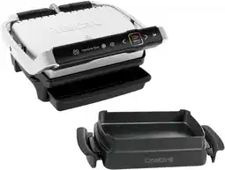 Coolblue Tefal OptiGrill Elite GC750D + Tefal Snacking & Baking accessoire aanbieding