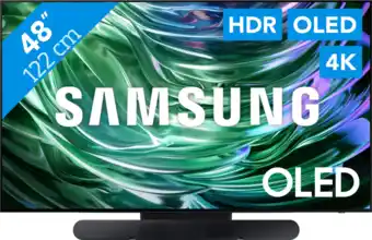 Coolblue Samsung OLED 4K 48S90D (2024) + Samsung HW-S60D Zwart (2024) aanbieding