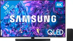 Coolblue Samsung QLED 4K 85Q70D (2024) + Samsung HW-Q600C (2023) aanbieding