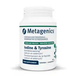 De Online Drogist Metagenics Iodine & Tyrosine Tabletten aanbieding