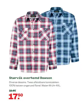 Welkoop Størvik Dawson - Overhemd aanbieding