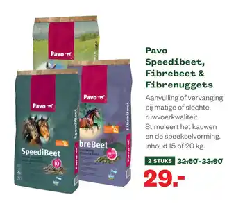 Welkoop Pavo Speedibeet  - Specialiteit aanbieding